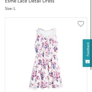 Skies Are Blue large floral dress